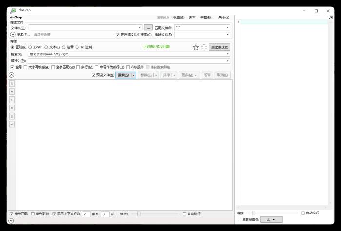dnGrep文件搜索v4.5.41绿色版